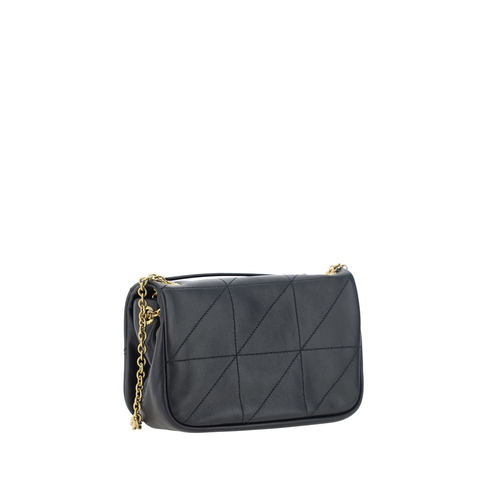 Saint Laurent Black Lamb Shoulder Bag - AW26 20x12cm (Ref. SA766754AAB321000BB) - Back view