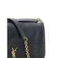 Saint Laurent Black Lamb Shoulder Bag - AW26 20x12cm (Ref. SA766754AAB321000BB) - Detail view