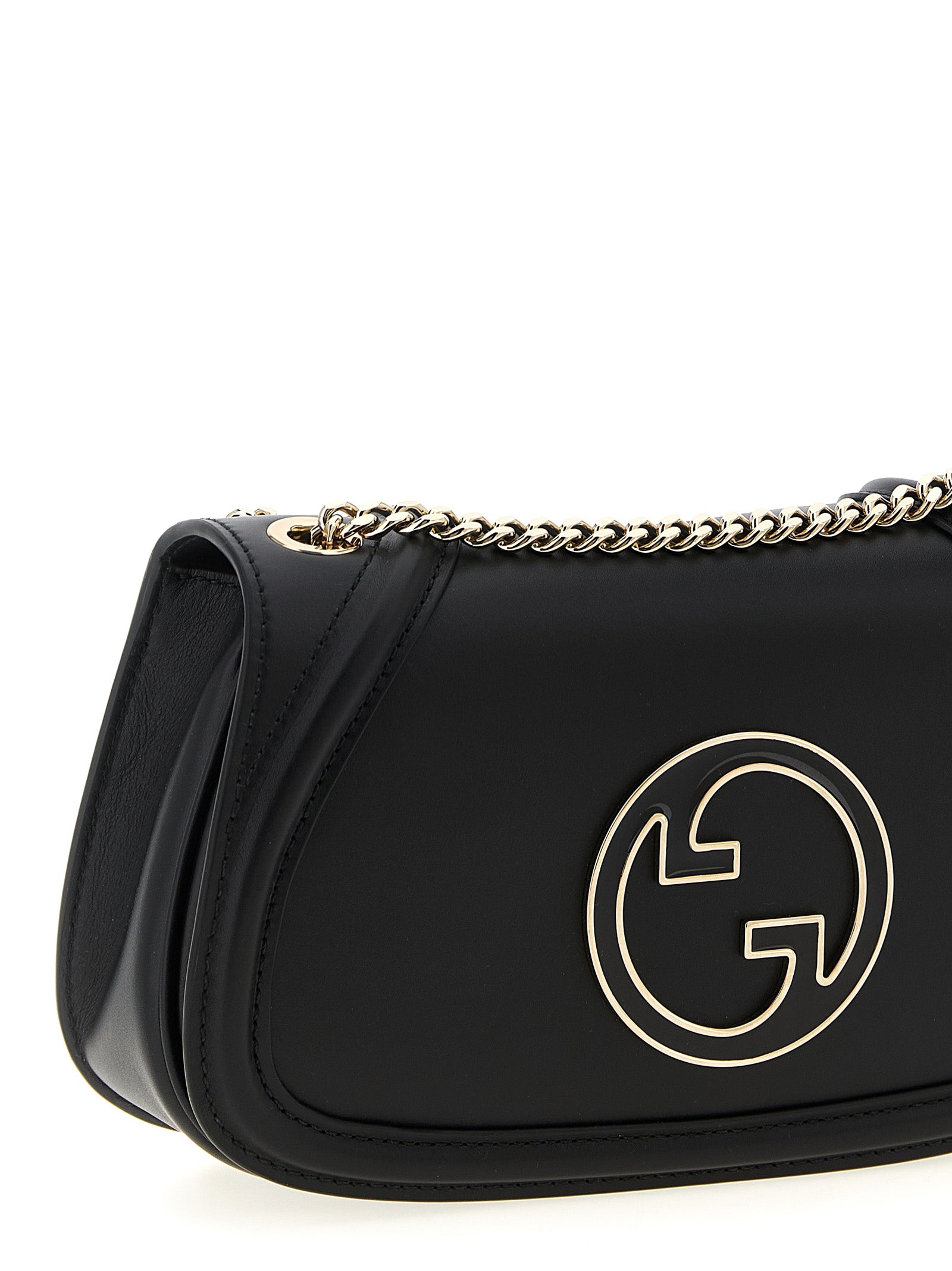 Gucci Black Calfskin Shoulder Bag (Ref. GU312873BM) - Back view