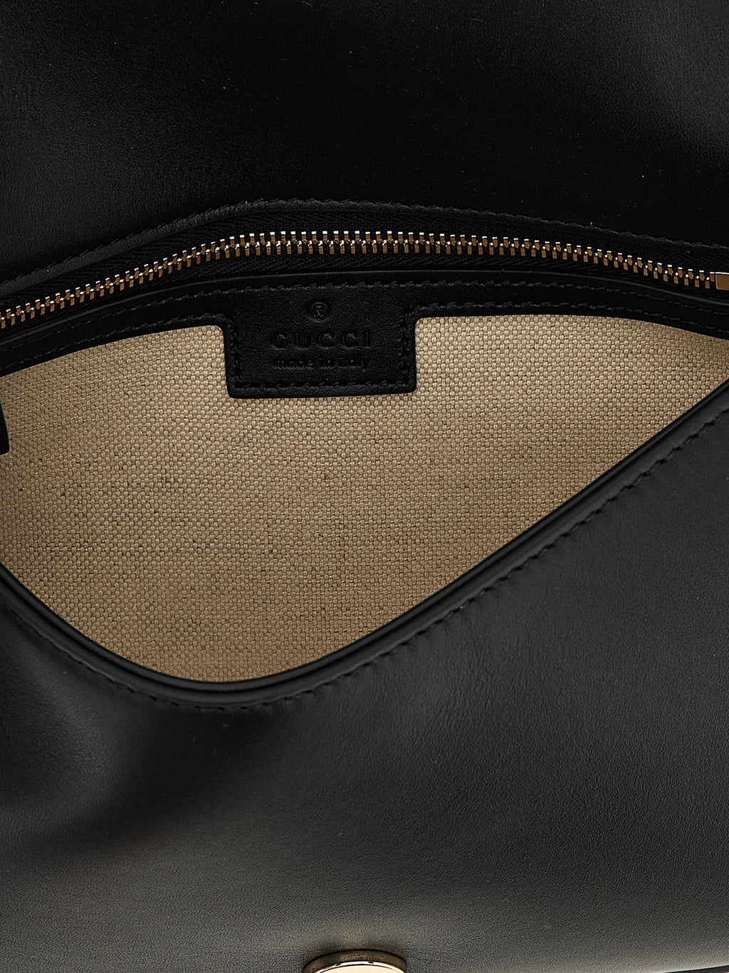 Gucci Black Calfskin Shoulder Bag (Ref. GU312873BM) - Detail view