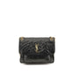 Saint Laurent Black Calf Leather Shoulder Bag - AW26 28x20cm - Front view