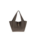 Saint Laurent Brown Calf Leather Shoulder Bag - AW26 50x28cm (Ref. SA763435AADUU2837BB) - Front view