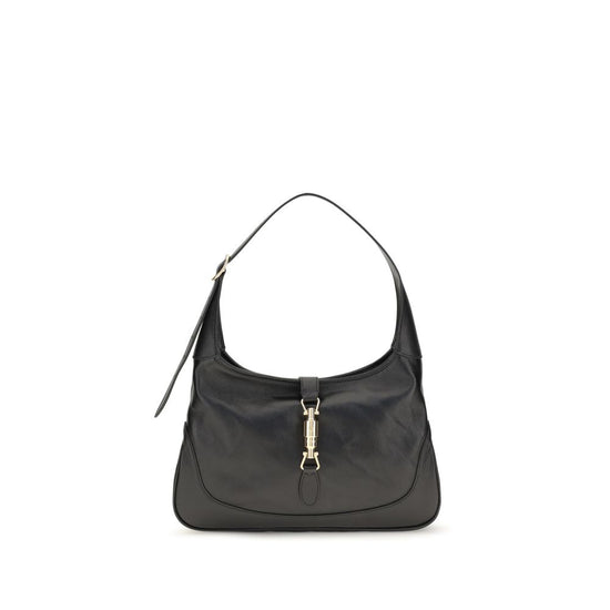 Gucci Black Calf Leather Shoulder Bag - Front view