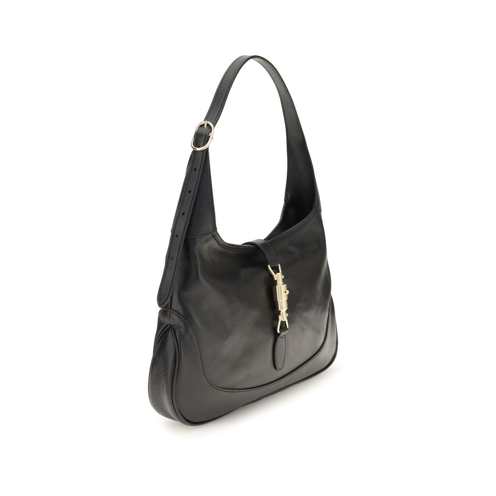 Gucci Black Calf Leather Shoulder Bag - Side view