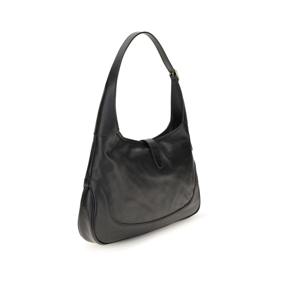 Gucci Black Calf Leather Shoulder Bag - Back view