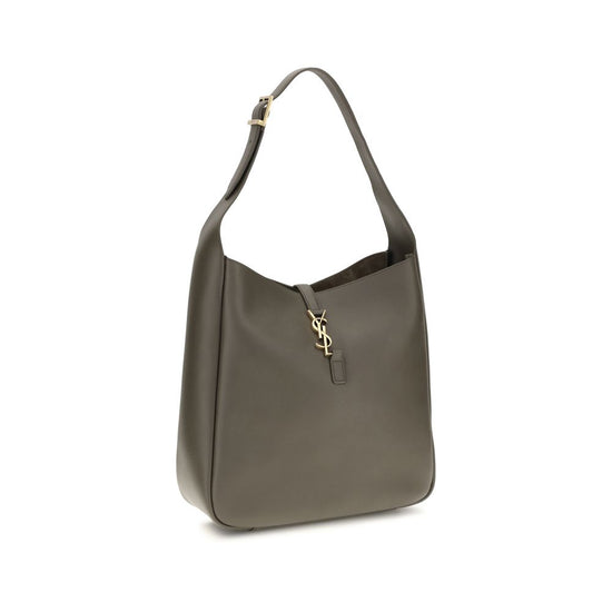 Saint Laurent Bicolor Calf Leather Shoulder Bag - AW26 30x31cm - Side view