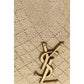 Saint Laurent Beige Raffia Shoulder Bag - SS26 30x30cm - Detail view