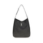 Saint Laurent Black Calf Leather Shoulder Bag - AW26 30x31cm - Front view