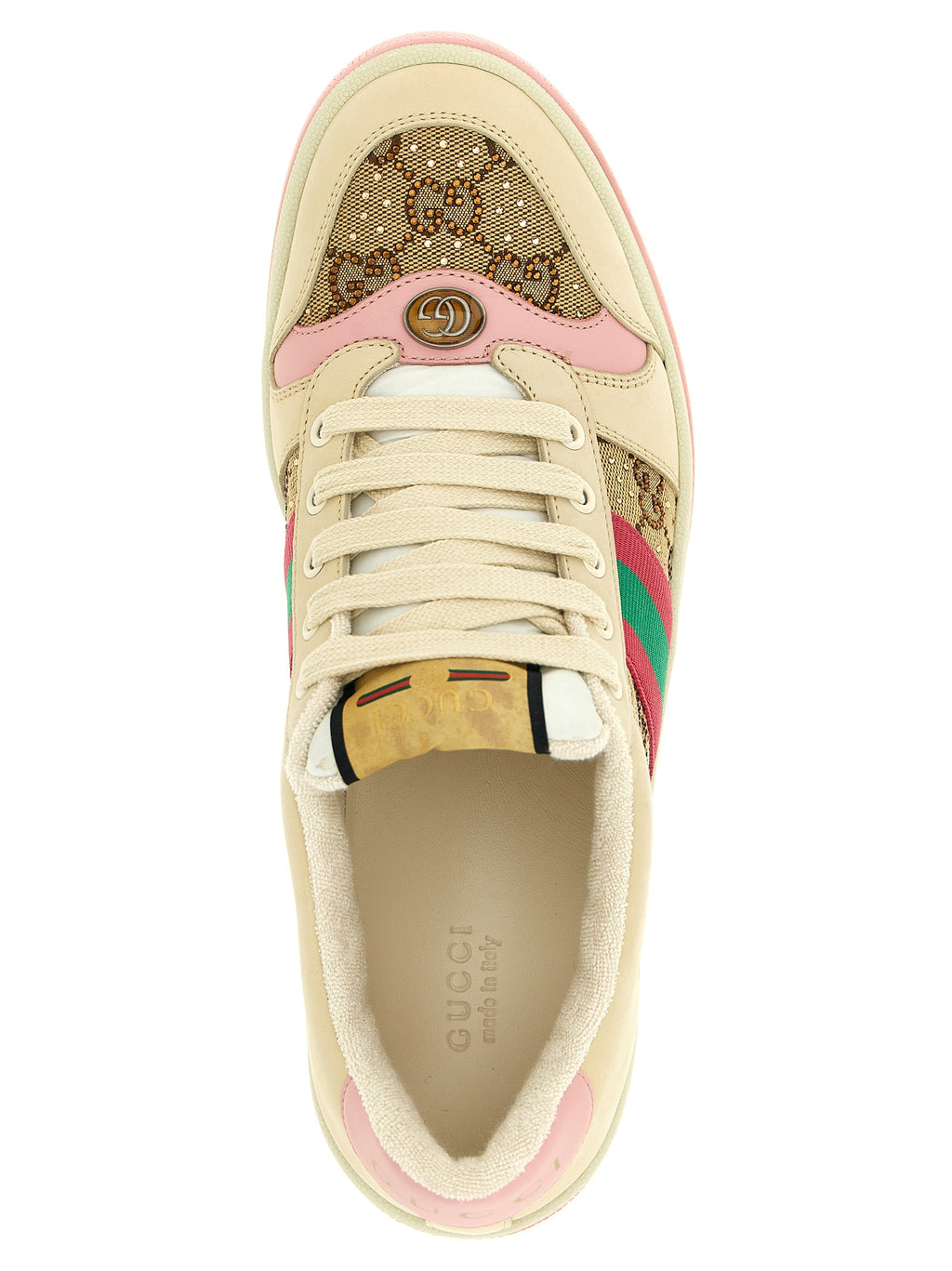 Gucci Multicolor Calfskin Low Top Sneakers - Detail view