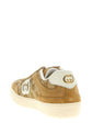 Gucci Beige Calfskin Low Top Sneakers - Back view