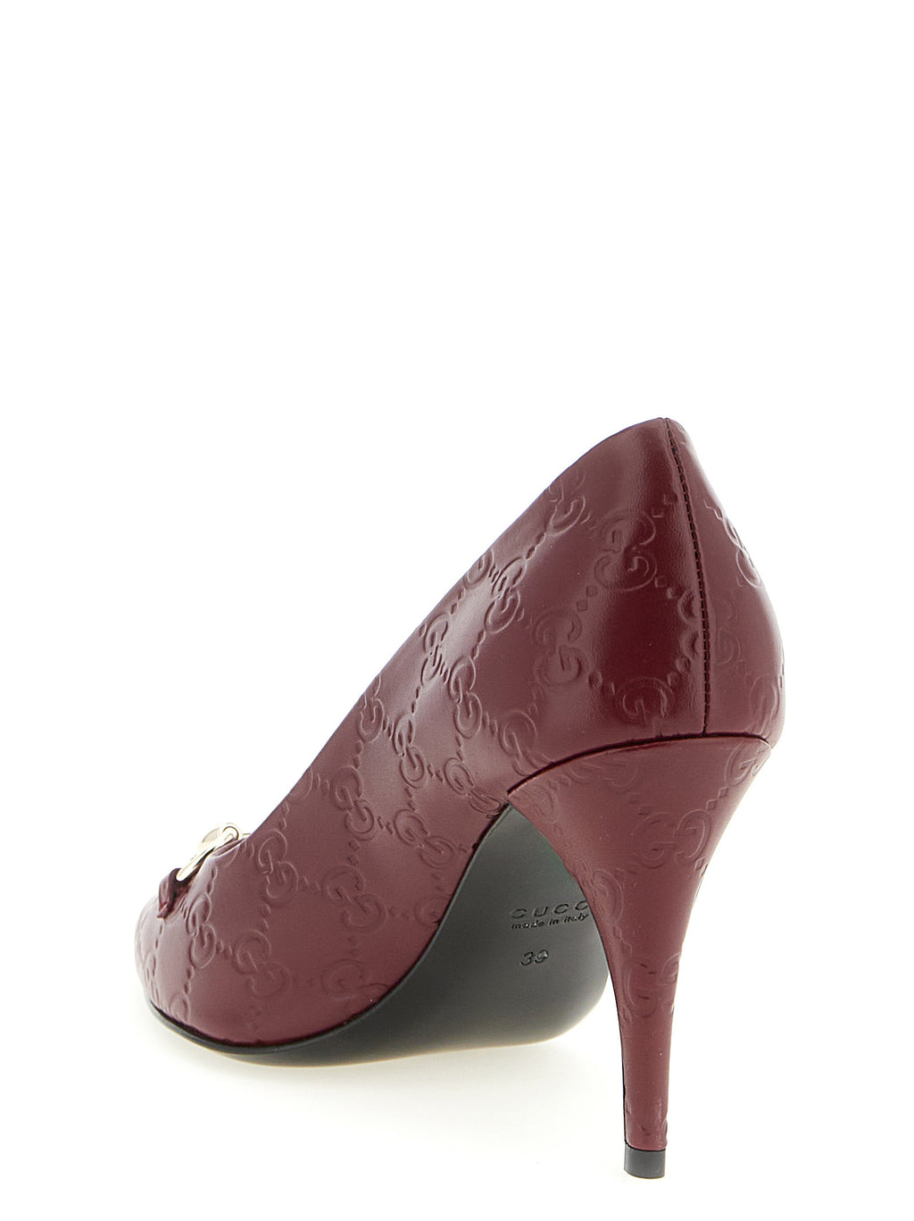 Gucci Multicolor Calfskin High Heel Pumps - Back view