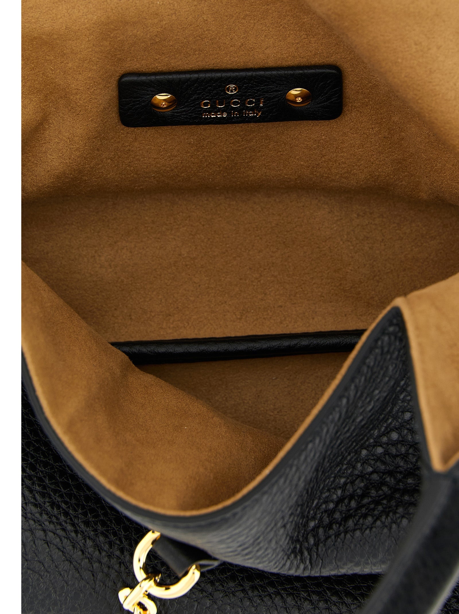 Gucci Black Calfskin Shoulder Bag (Ref. GU327523BM) - Close-up view