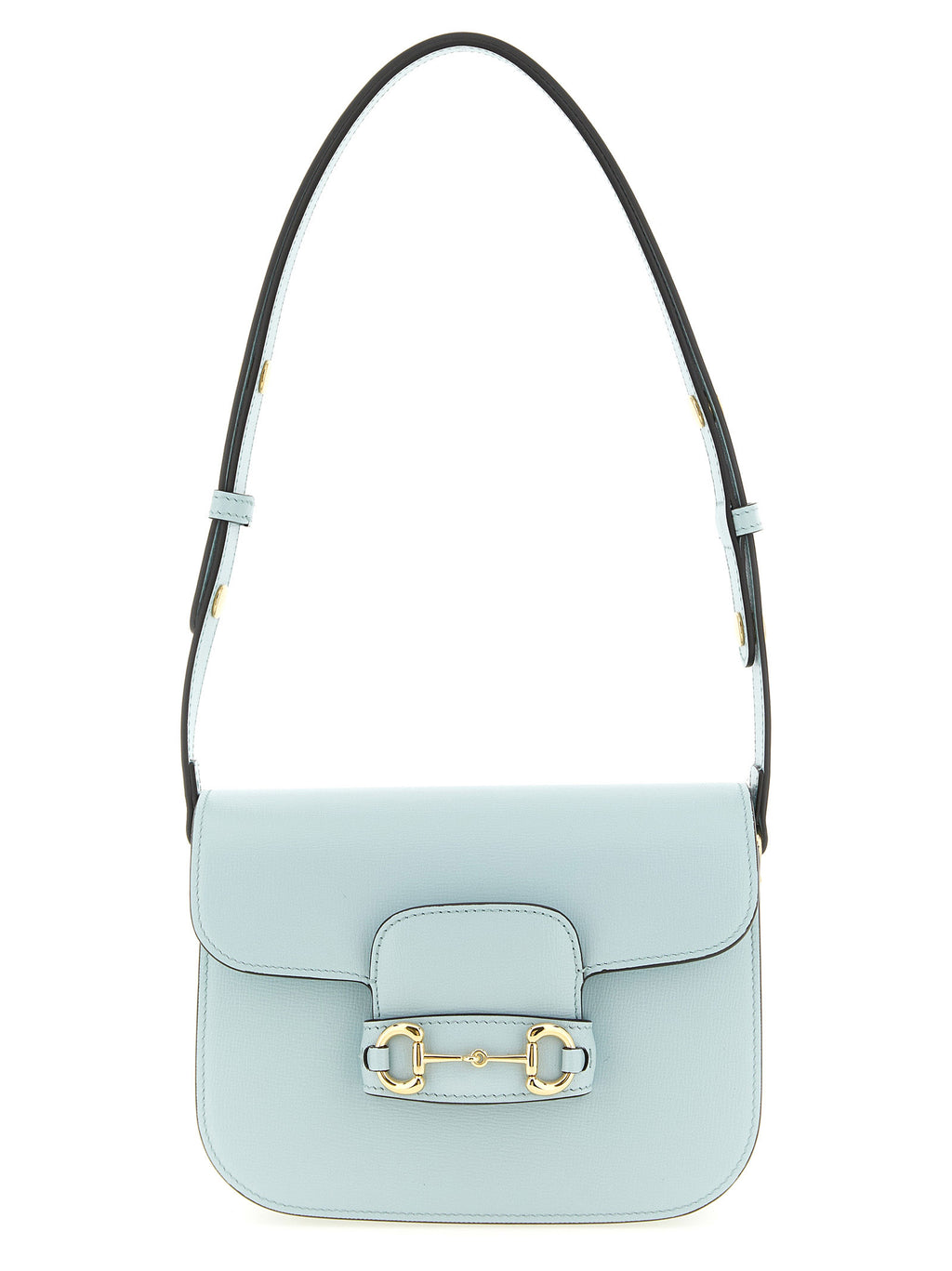 Gucci Blue Calfskin Shoulder Bag - Front view