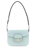 Gucci Blue Calfskin Shoulder Bag - Front view