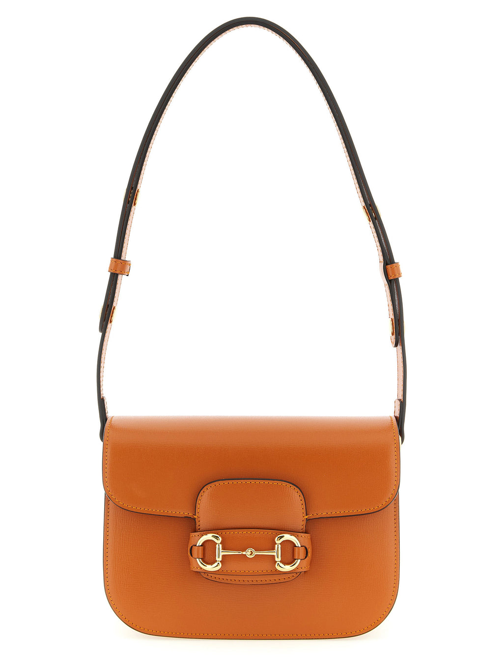 Gucci Orange Calfskin Shoulder Bag - Front view