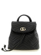 Gucci Black Lamb Leather Backpack - Front view