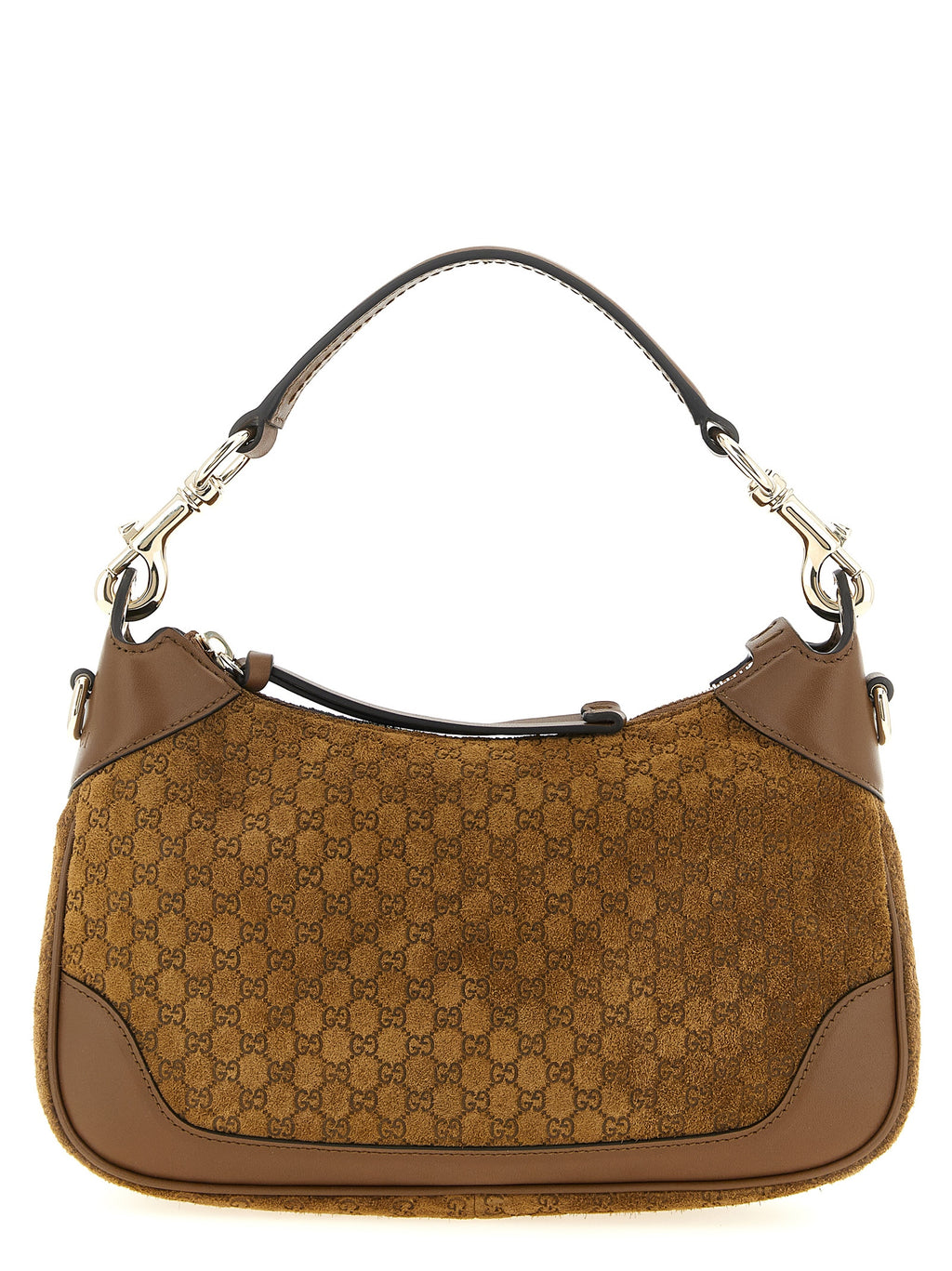 Gucci Brown Calfskin Shoulder Bag (Ref. GU335977BM) - Front view