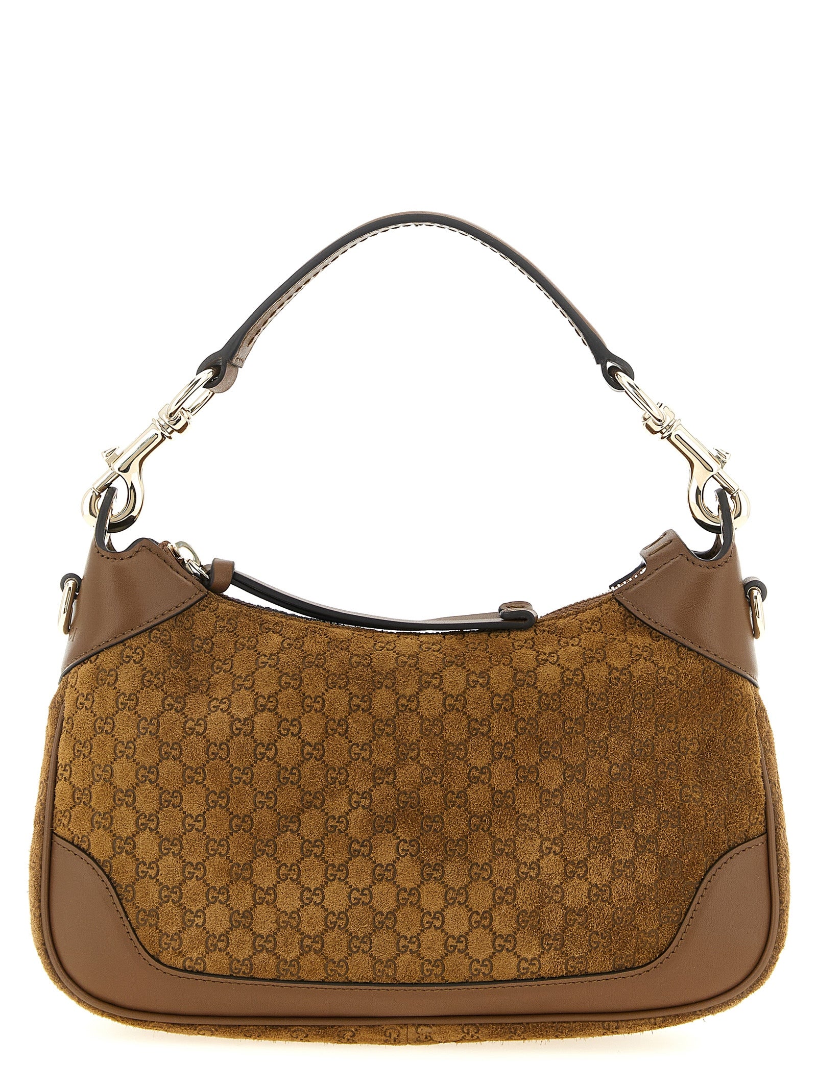 Gucci Brown Calfskin Shoulder Bag (Ref. GU335977BM) - Front view