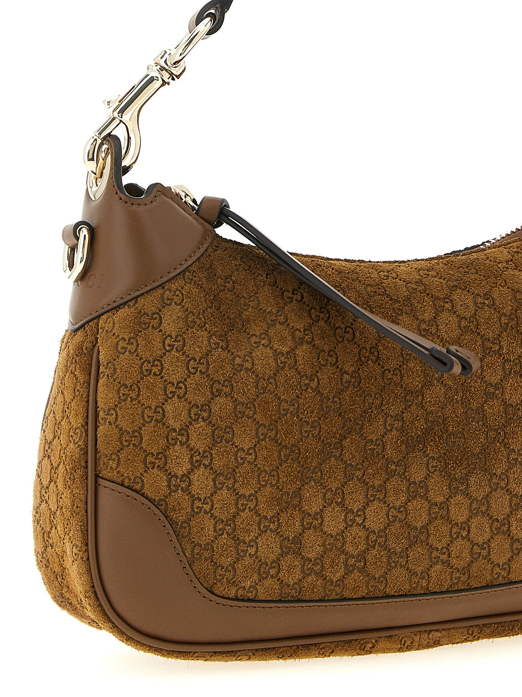 Gucci Brown Calfskin Shoulder Bag (Ref. GU335977BM) - Back view