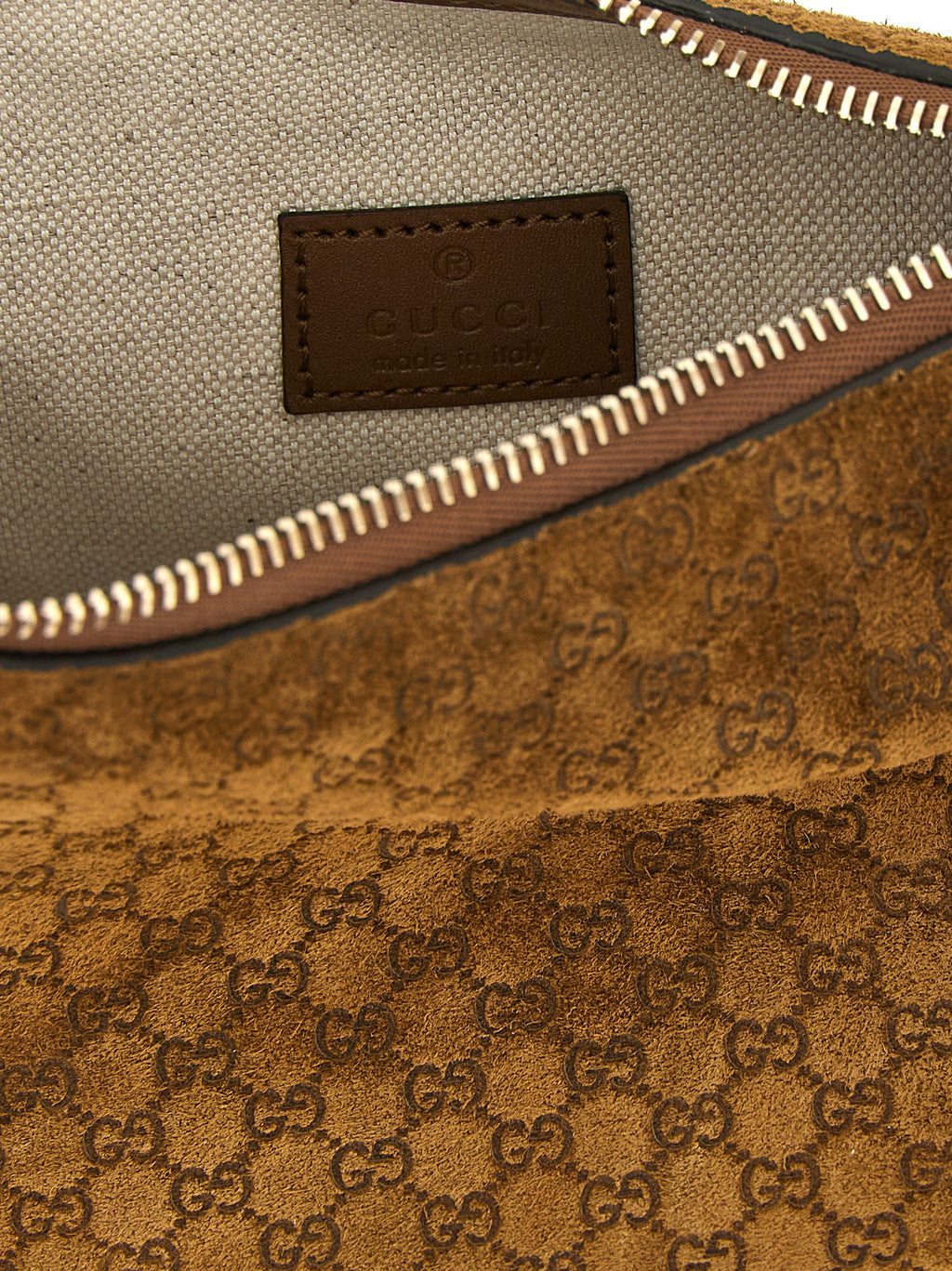 Gucci Brown Calfskin Shoulder Bag (Ref. GU335977BM) - Detail view