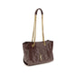 Saint Laurent Brown Calf Leather Shoulder Bag - AW26 25x19cm