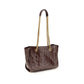 Saint Laurent Brown Calf Leather Shoulder Bag - AW26 25x19cm