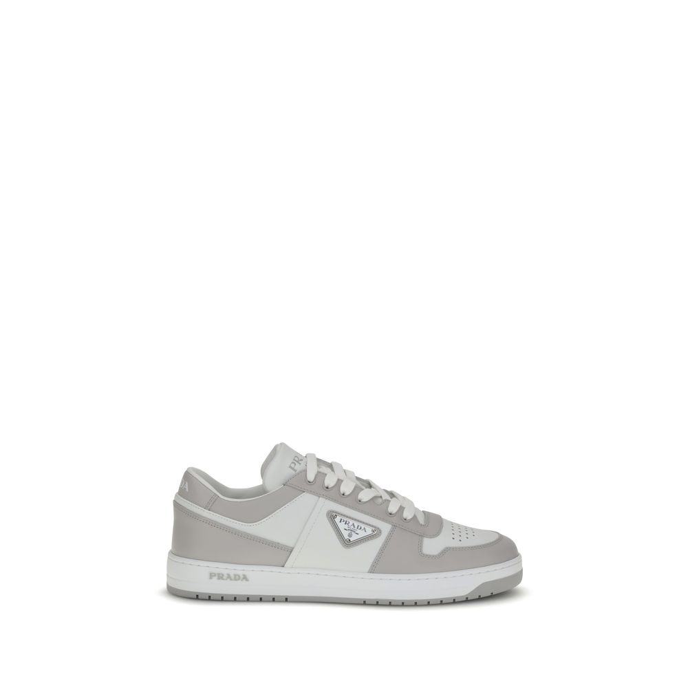 Prada Multicolor Calf Leather Low Top Sneakers - Front view