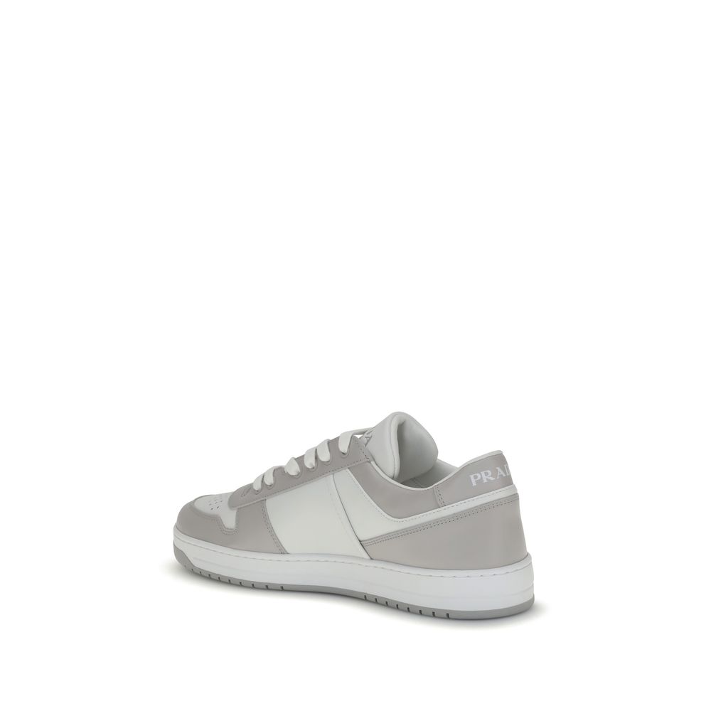 Prada Multicolor Calf Leather Low Top Sneakers - Back view