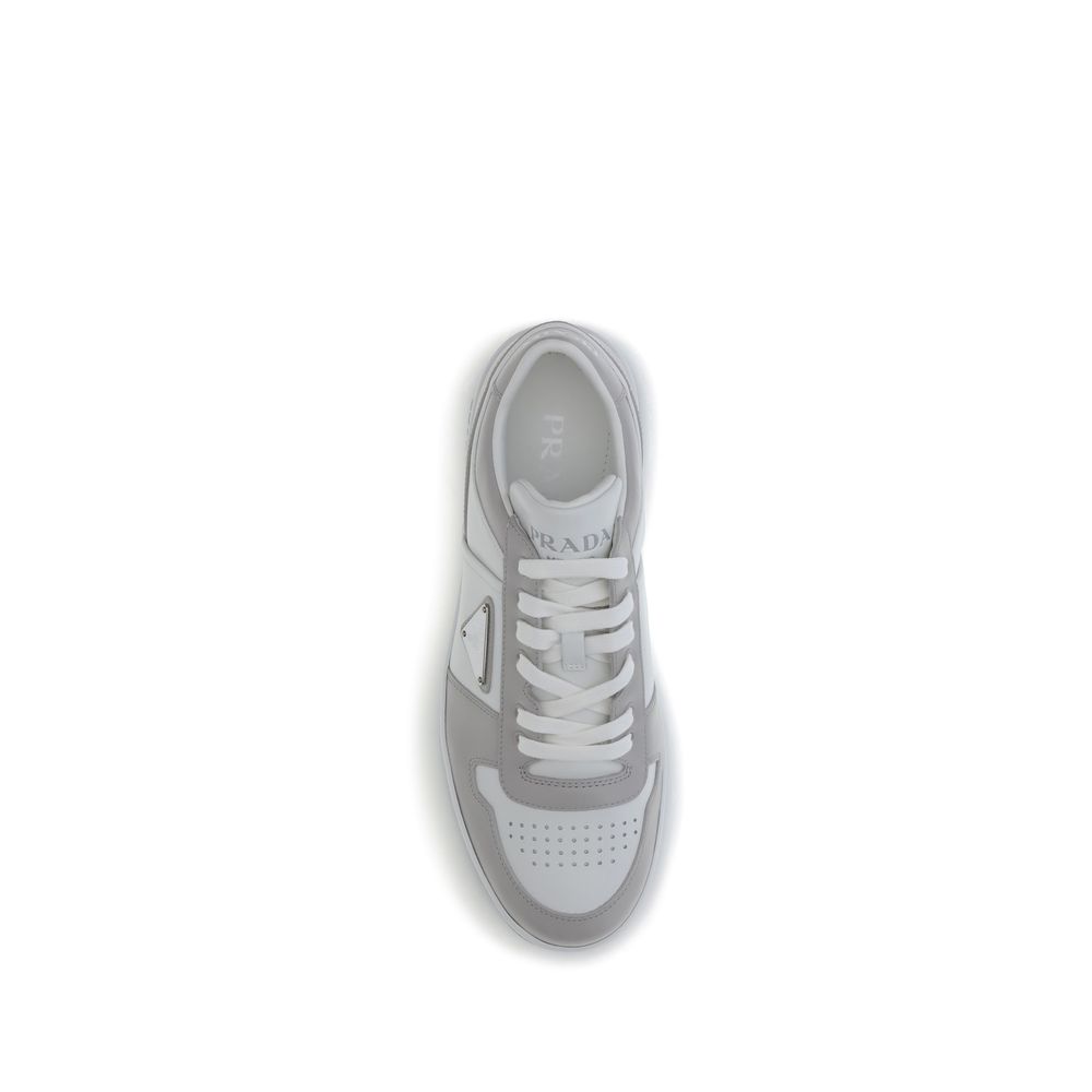 Prada Multicolor Calf Leather Low Top Sneakers - Detail view