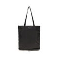 Prada Black Calf Leather Shoulder Bag - AW26 28x34cm - Front view