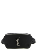 Saint Laurent Black Lamb Leather Crossbody Bag - Front view