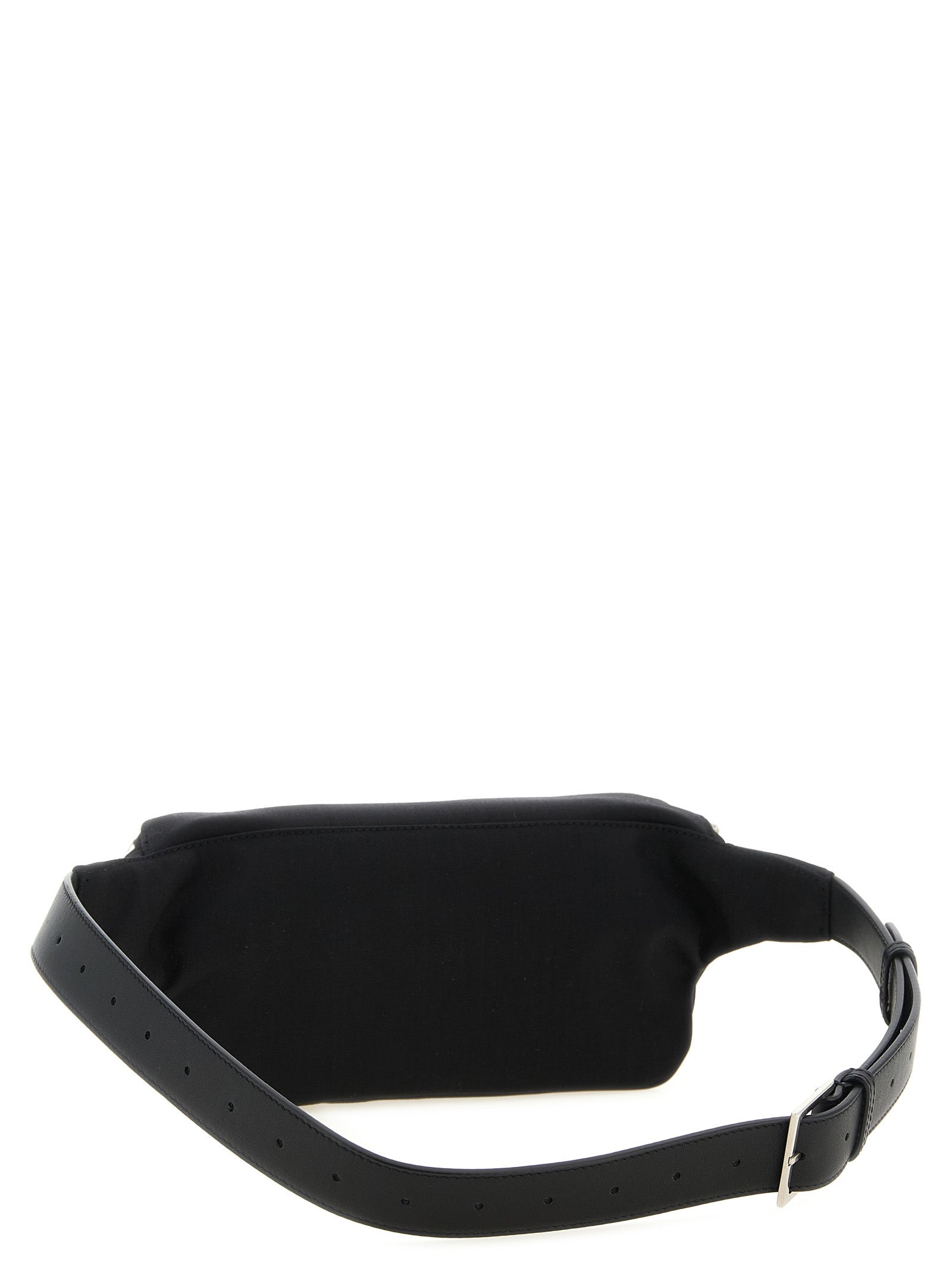 Saint Laurent Black Lamb Leather Crossbody Bag - Side view