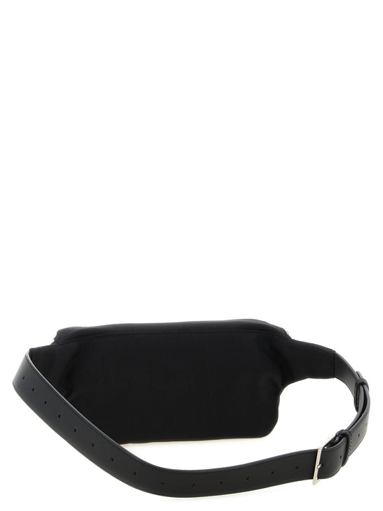 Saint Laurent Black Lamb Leather Crossbody Bag - Side view