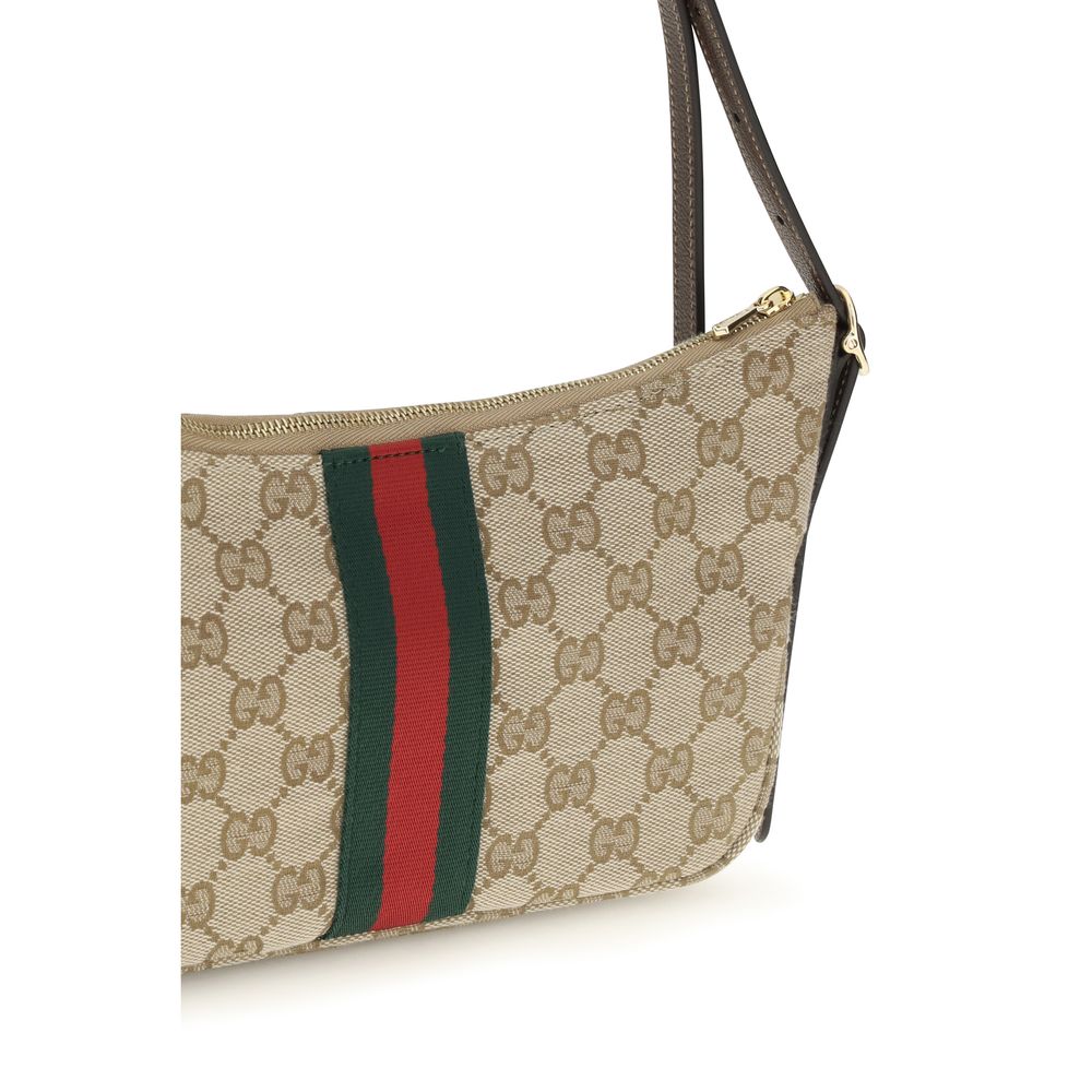 Gucci Beige Polyester Shoulder Bag - AW26 22x13cm - Detail view