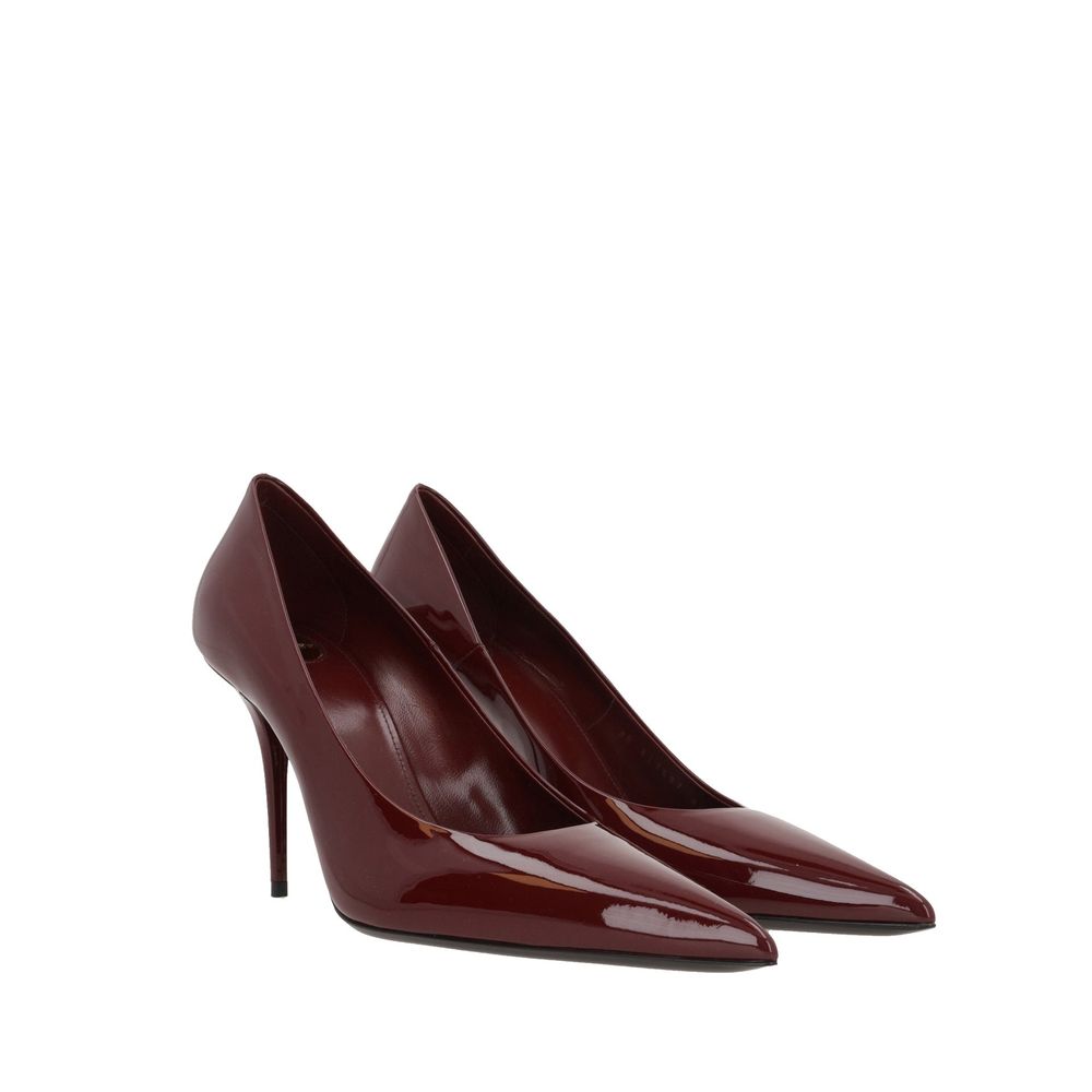 Saint Laurent Multicolor Calfskin High Heel Pumps - Side view