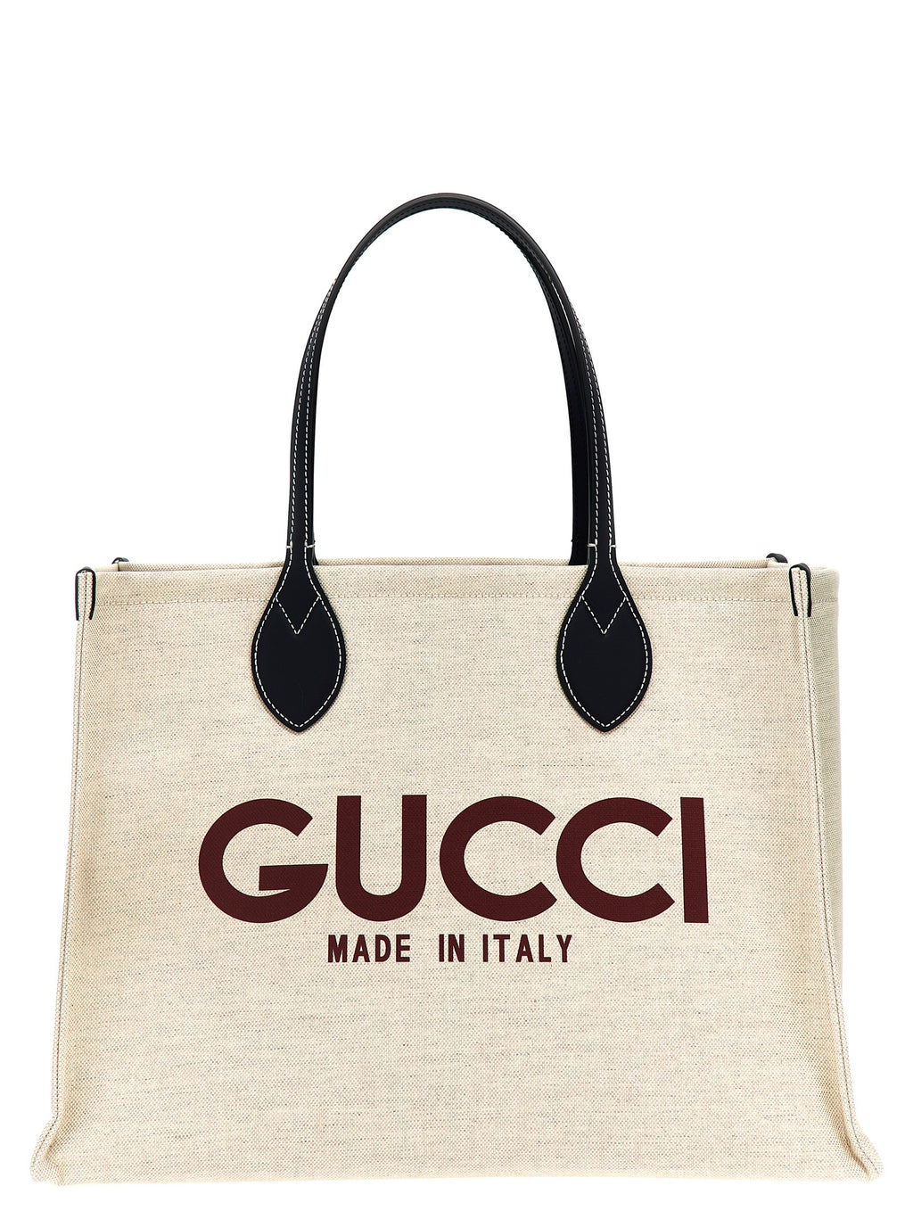 Gucci Beige Polyethylene Tote Bag (Ref. GU291078BM) - Front view