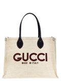 Gucci Beige Polyethylene Tote Bag (Ref. GU291078BM) - Front view