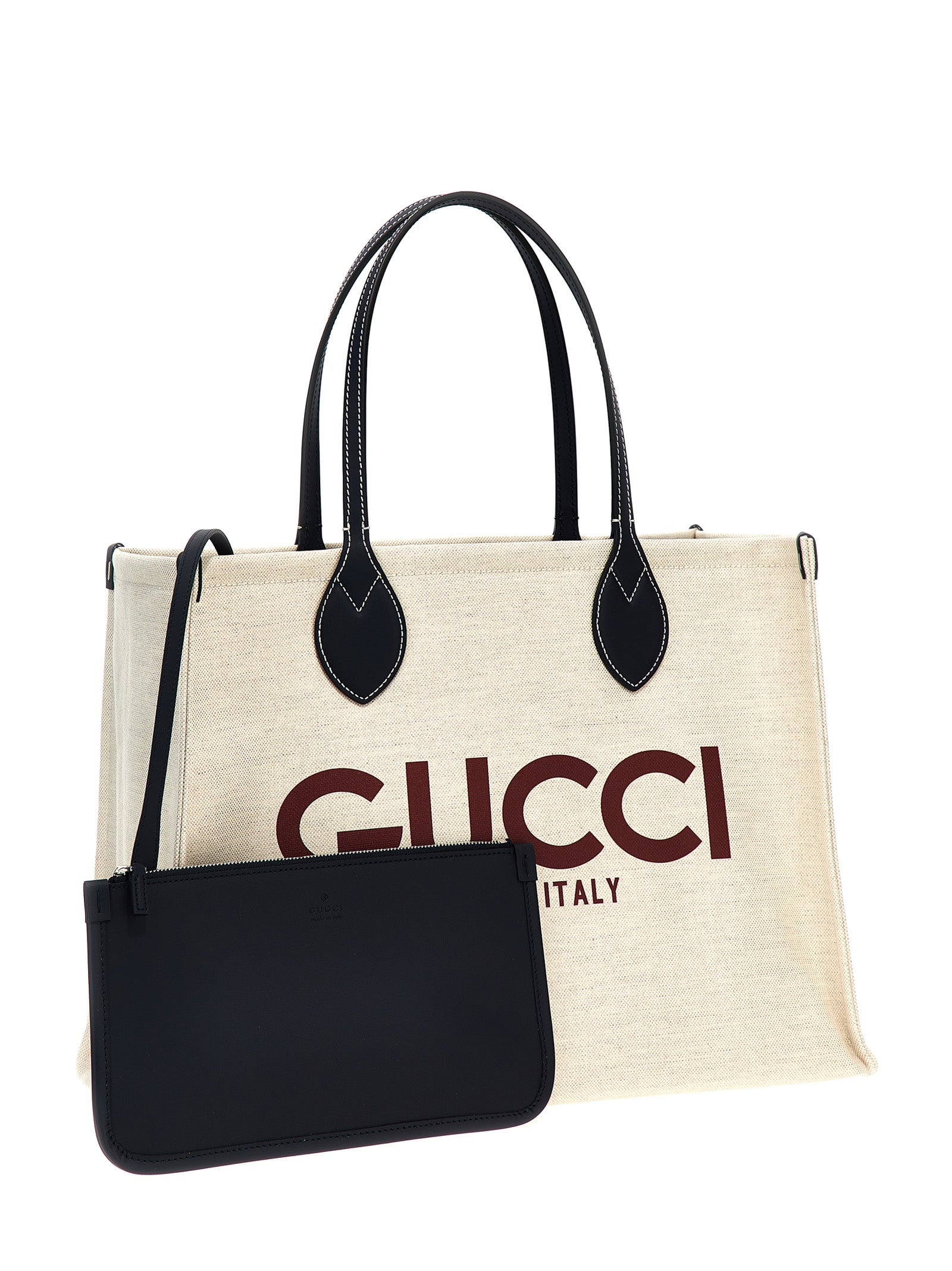 Gucci Beige Polyethylene Tote Bag (Ref. GU291078BM) - Back view