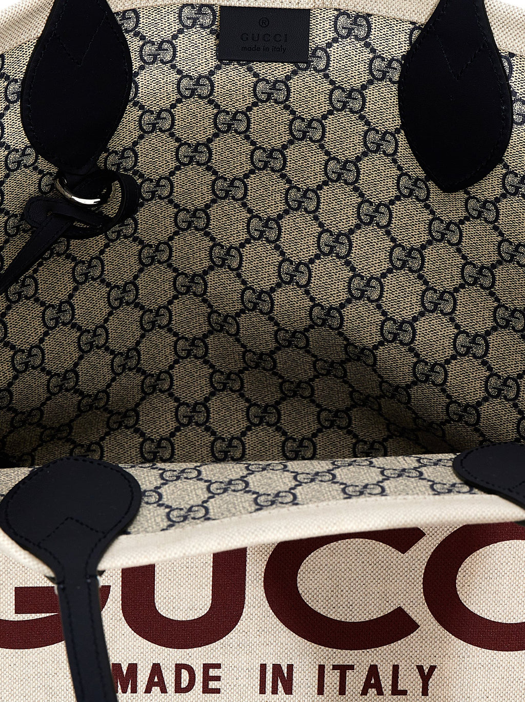 Gucci Beige Polyethylene Tote Bag (Ref. GU291078BM) - Detail view