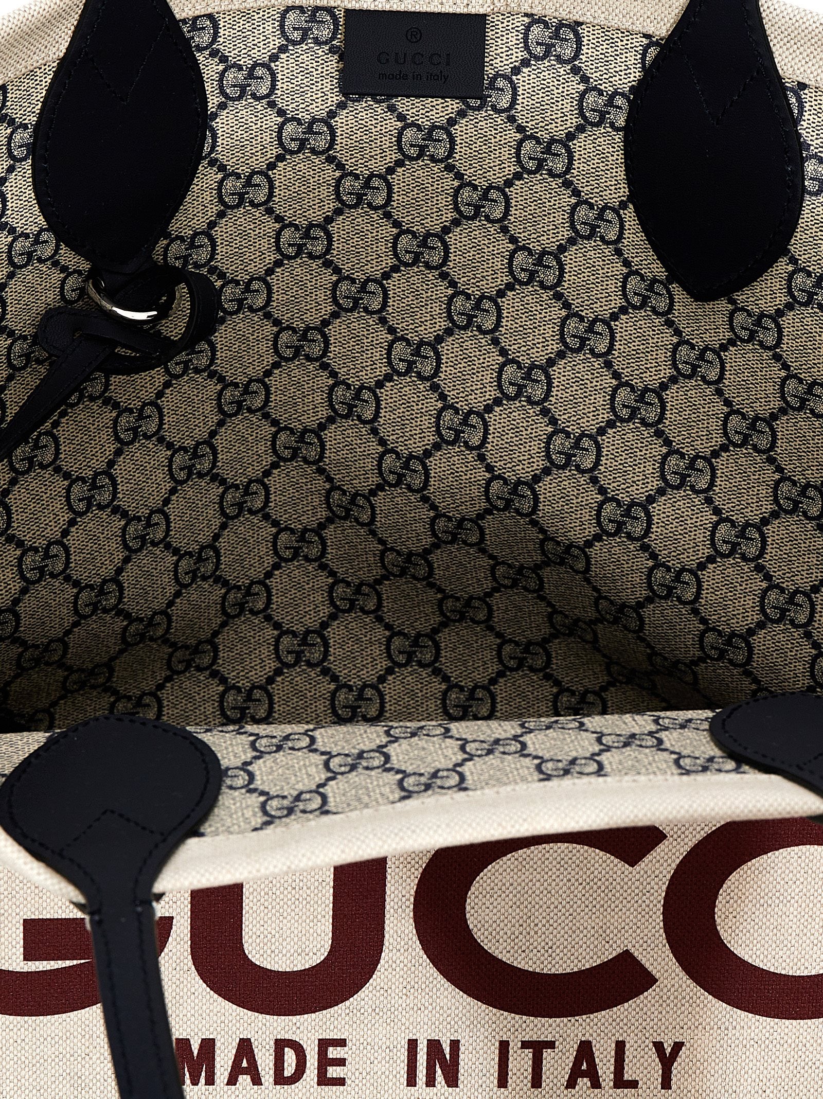 Gucci Beige Polyethylene Tote Bag (Ref. GU291078BM) - Detail view