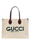 Gucci Beige Polyethylene Tote Bag (Ref. GU291714BM) - Front view