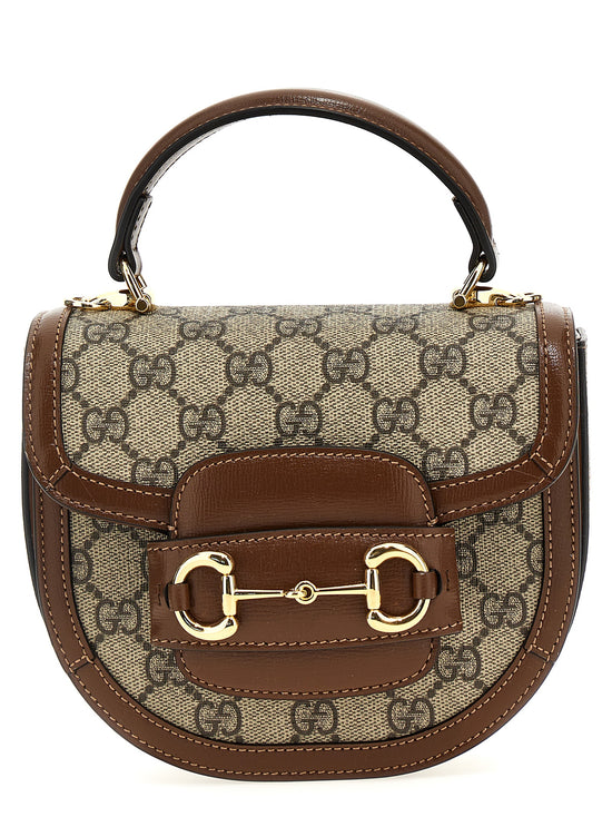 Gucci Brown Polyethylene Handbag - Front view