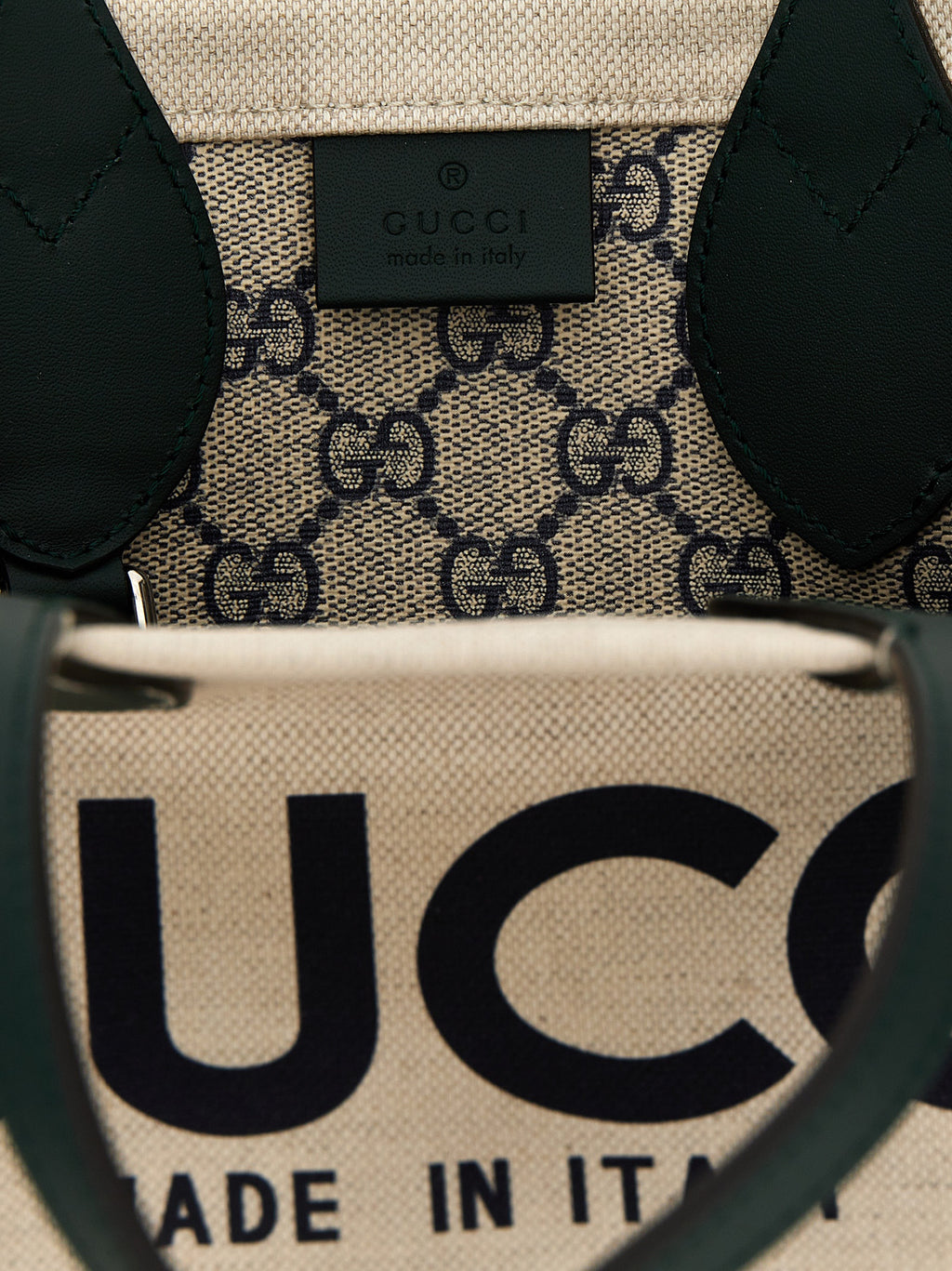 Gucci Multicolor Polyethylene Tote Bag - Detail view