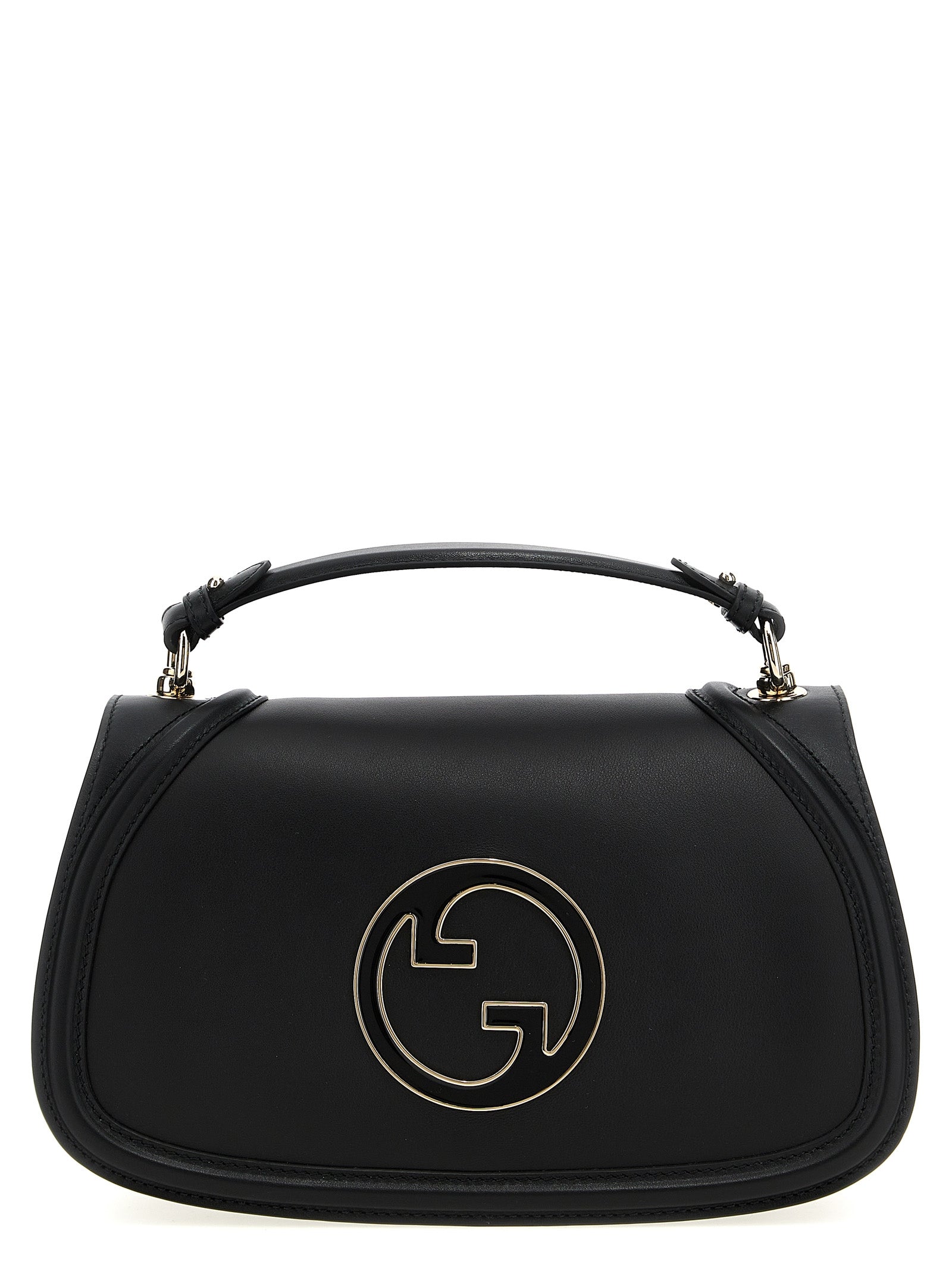 Gucci Black Calfskin Handbag - Front view