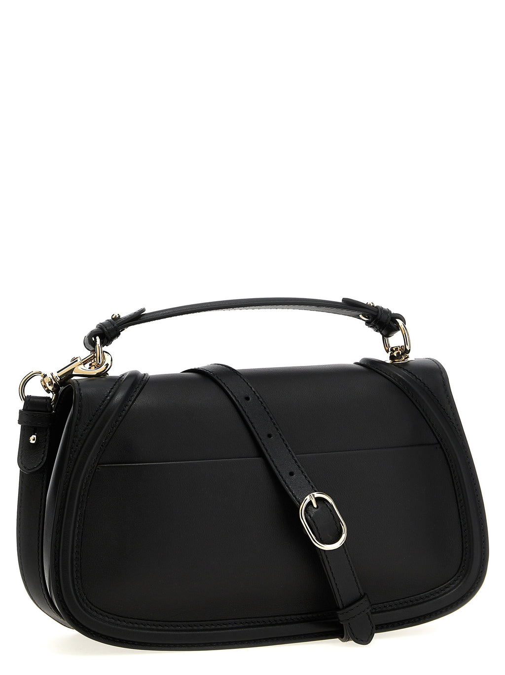 Gucci Black Calfskin Handbag - Side view