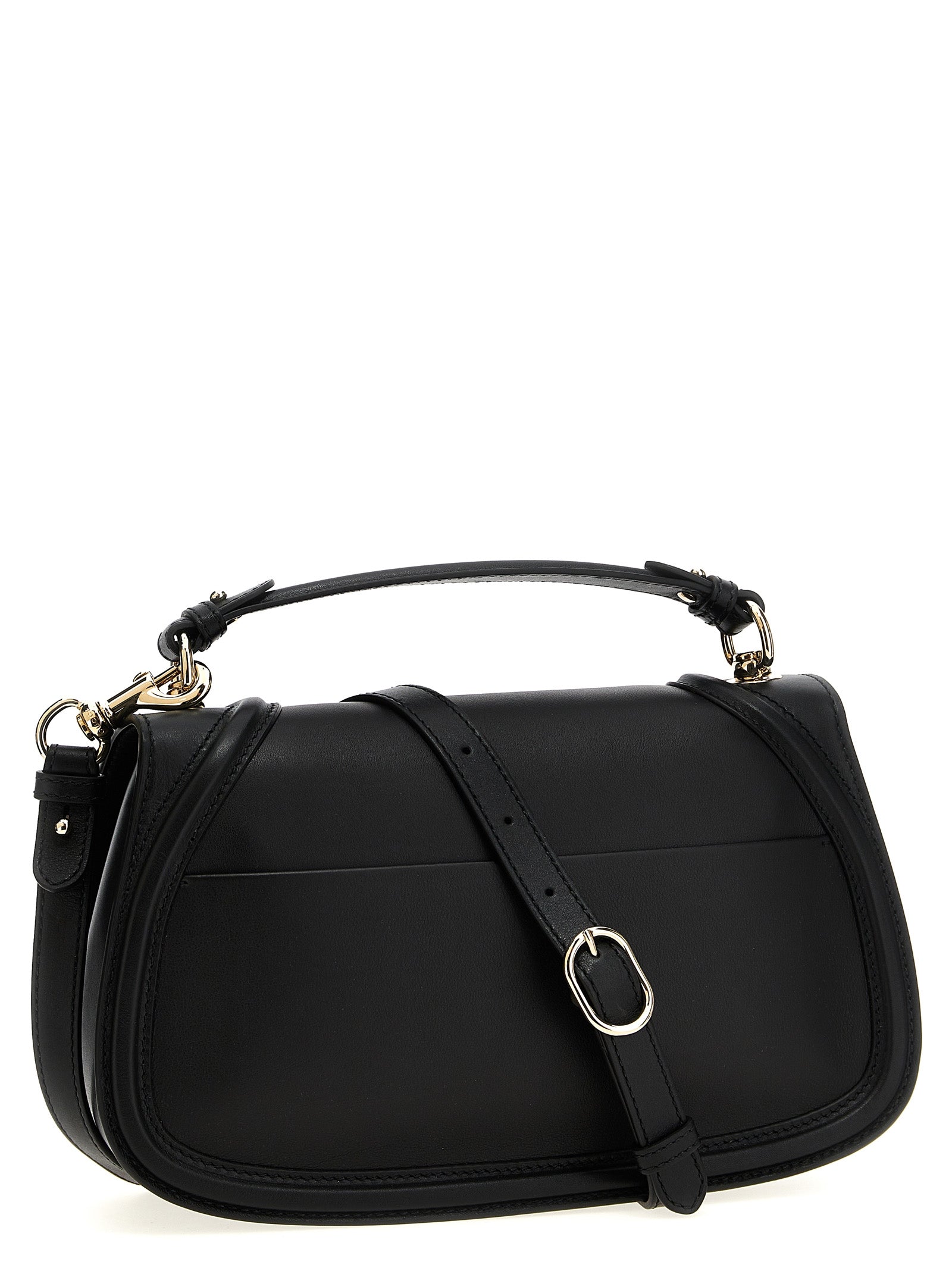 Gucci Black Calfskin Handbag - Side view