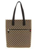 Gucci Brown Polyester Shoulder Bag - Front view