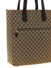 Gucci Brown Polyester Shoulder Bag - Back view