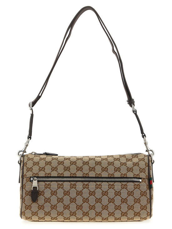 Gucci Beige Polyester Crossbody Bag (Ref. GU315928BM) - Front view