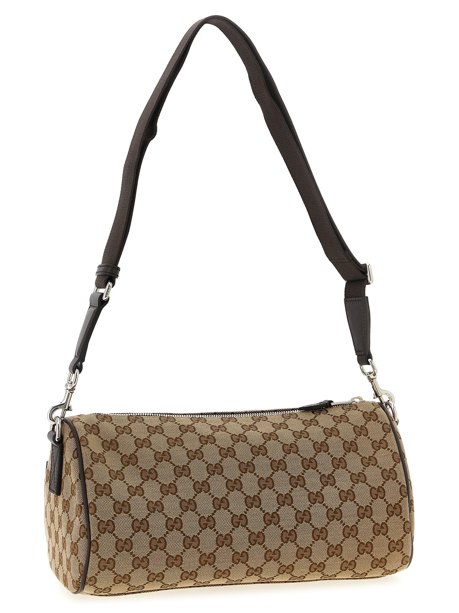 Gucci Beige Polyester Crossbody Bag (Ref. GU315928BM) - Side view